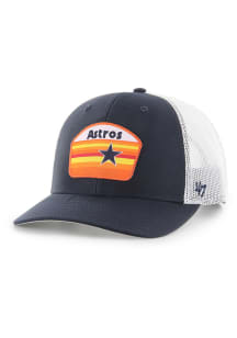 47 Houston Astros Region Patch Trucker Adjustable Hat - Navy Blue