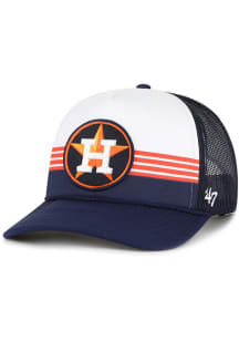 47 Houston Astros Liftoff FM Mesh Trucker Adjustable Hat - Navy Blue