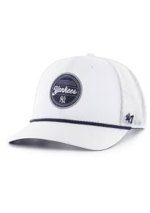 47 New York Yankees Fairway Trucker Adjustable Hat - White
