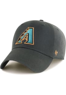 47 Arizona Diamondbacks Clean Up Adjustable Hat - Charcoal