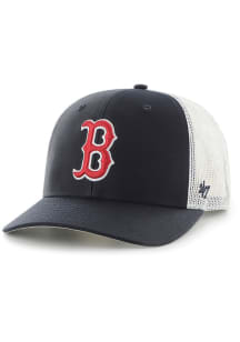 47 Boston Red Sox Trucker Adjustable Hat - Navy Blue
