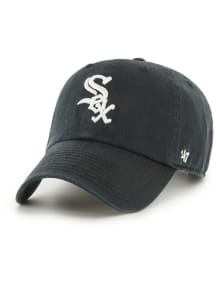 47 Chicago White Sox Clean Up Adjustable Hat - Black