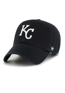 47 Kansas City Royals Clean Up Adjustable Hat - Black