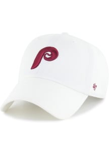47 Philadelphia Phillies Clean Up Adjustable Hat - White