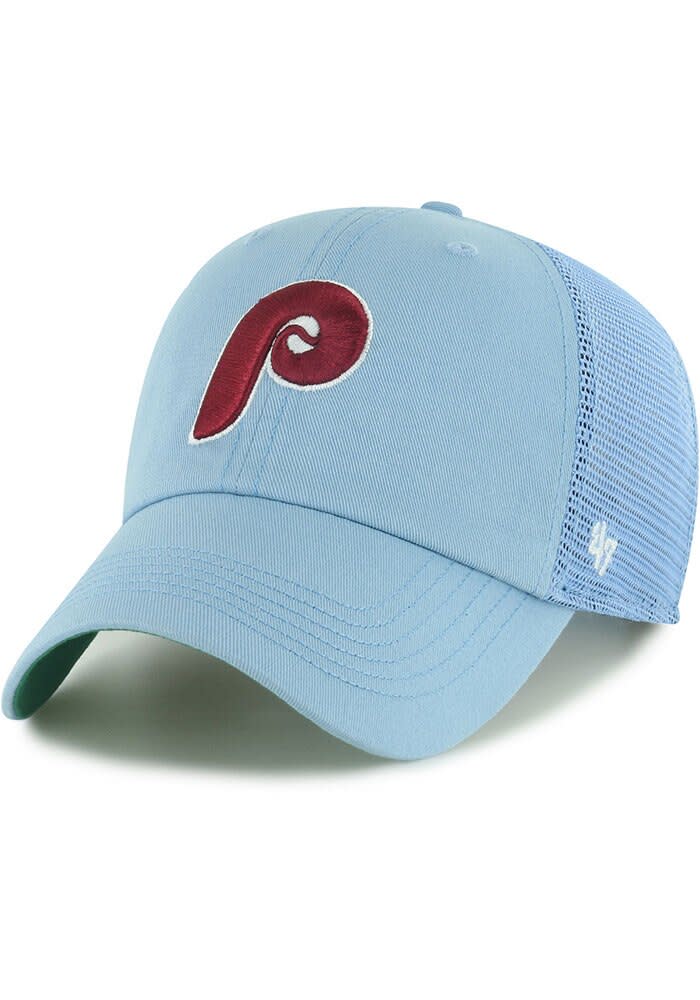 47 Philadelphia Phillies LIGHT BLUE Trawler Clean Up Adjustable