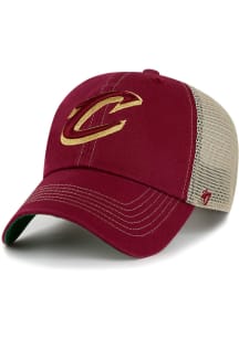 47 Cleveland Cavaliers Trawler Clean Up Adjustable Hat - Maroon