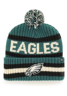 47 Philadelphia Eagles Green Bering Cuff Mens Knit Hat