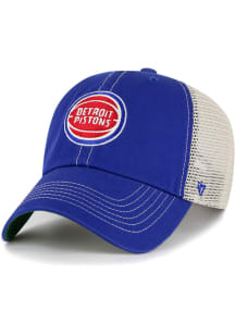 47 Detroit Pistons Trawler Clean Up Adjustable Hat - Blue