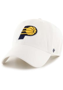 47 Indiana Pacers Clean Up Adjustable Hat - White