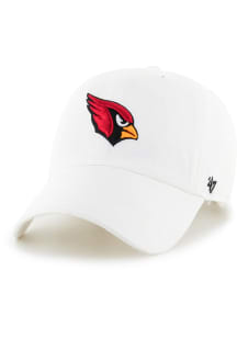 47 Arizona Cardinals Clean Up Adjustable Hat - White