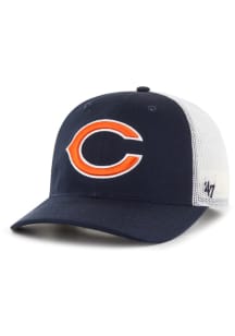 47 Chicago Bears Trucker Design Adjustable Hat - Navy Blue