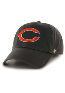 47 Chicago Bears Clean Up Adjustable Hat - Charcoal