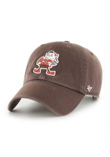 47 Cleveland Browns Clean Up Design Adjustable Hat - Brown