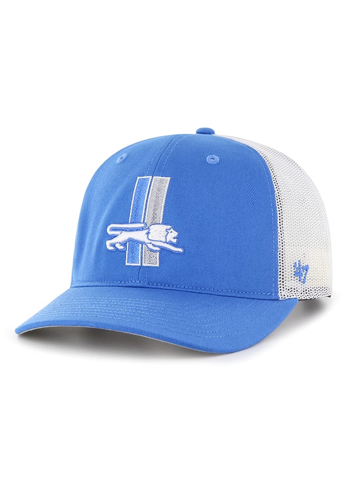 47 Detroit Lions Trucker Adjustable Hat - Blue