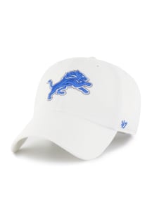 47 Detroit Lions Clean Up Adjustable Hat - White