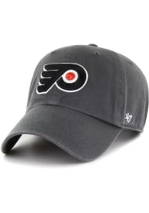 47 Philadelphia Flyers Clean Up Adjustable Hat - Charcoal