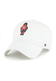 47 Philadelphia Flyers Clean Up Design Adjustable Hat - White