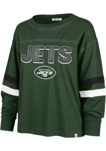 47 New York Jets Womens Green Arbour LS Tee
