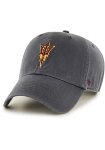 47 Arizona Wildcats Clean Up Adjustable Hat - Charcoal