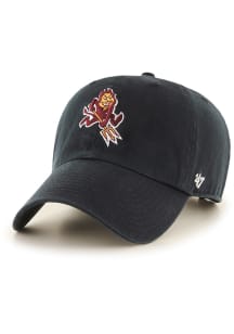 47 Arizona State Sun Devils Clean Up Adjustable Hat - Black