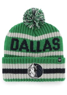 47 Dallas Mavericks Green Bering Cuff Mens Knit Hat