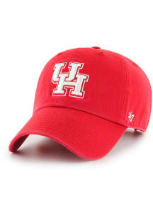 47 Houston Cougars Clean Up Adjustable Hat - Red