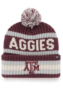 47 Texas A&amp;M Aggies Maroon Bering Cuff Mens Knit Hat