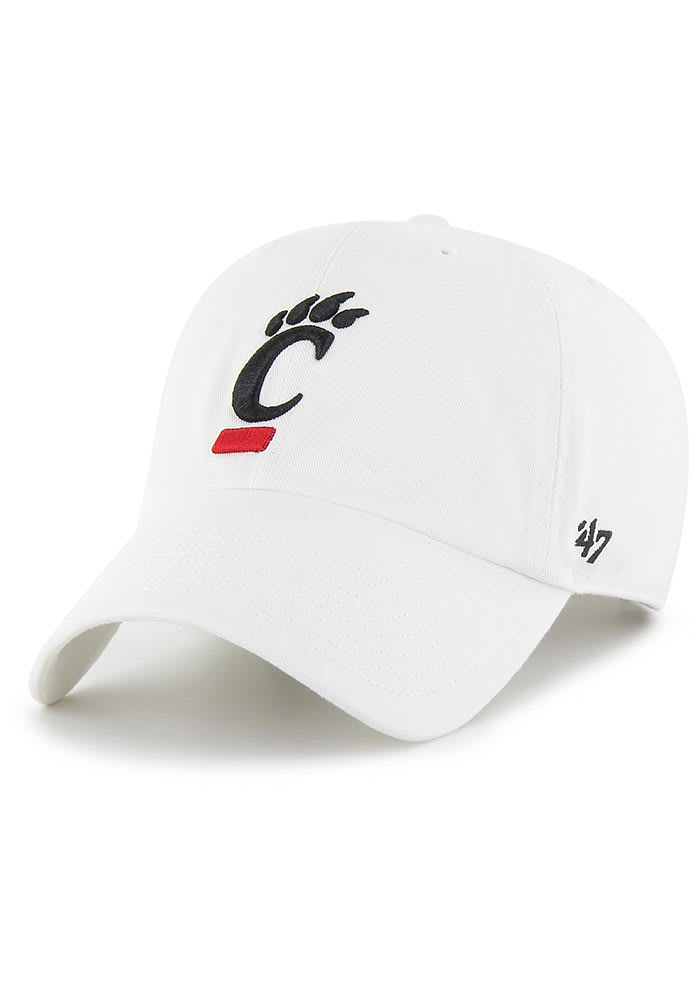 47 Cincinnati Bearcats Clean Up Adjustable Hat - White