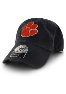 47 Clemson Tigers Clean Up Adjustable Hat - Navy Blue