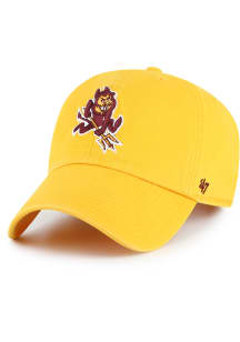 47 Arizona State Sun Devils Sparky Clean Up Adjustable Hat - Gold