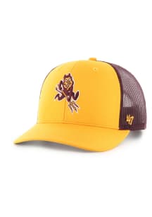 47 Arizona State Sun Devils Trucker Adjustable Hat - Gold