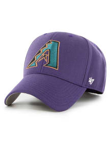 47 Arizona Diamondbacks Retro Clean Up Adjustable Hat - Purple