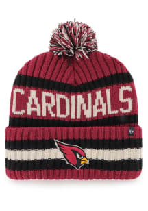 47 Arizona Cardinals Red Bering Cuff Mens Knit Hat