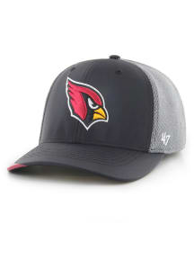 47 Arizona Cardinals Mens Black Bound Line Trophy Flex Hat