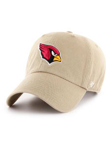 47 Arizona Cardinals Clean Up Adjustable Hat - Khaki