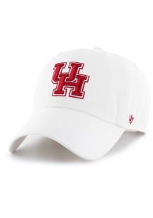 47 Houston Cougars Clean Up Adjustable Hat - White