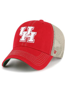 47 Houston Cougars Trawler Clean Up Adjustable Hat - Red