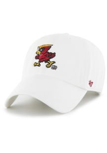 47 Iowa State Cyclones Clean Up Adjustable Hat - White