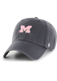 Michigan Wolverines 47 W Clean Up Womens Adjustable Hat - Navy Blue