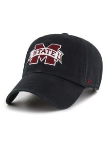47 Mississippi State Bulldogs Clean Up Adjustable Hat - Black