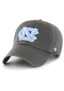 47 North Carolina Tar Heels Clean Up Adjustable Hat - Charcoal