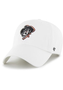 47 Oklahoma State Cowboys Clean Up Adjustable Hat - White