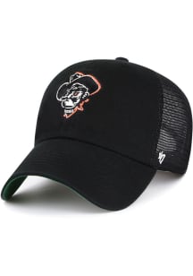 47 Oklahoma State Cowboys Trawler Clean Up Adjustable Hat - Black