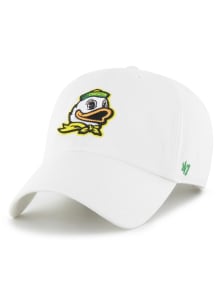47 Oregon Ducks Clean Up Adjustable Hat - White