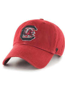 47 South Carolina Gamecocks Clean Up Adjustable Hat - Red