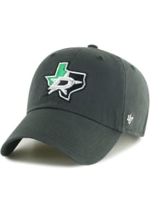 47 Dallas Stars Clean Up Adjustable Hat - Charcoal