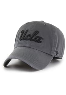 47 UCLA Bruins Clean Up Adjustable Hat - Charcoal