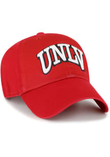 47 UNLV Runnin Rebels Clean Up Adjustable Hat - Red