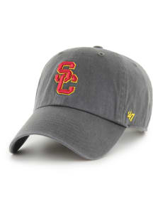 47 USC Trojans Clean Up Adjustable Hat - Charcoal