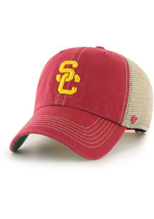 47 USC Trojans Trawler Clean Up Adjustable Hat - Red